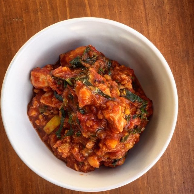 Chicken and Sweet Potato Chili