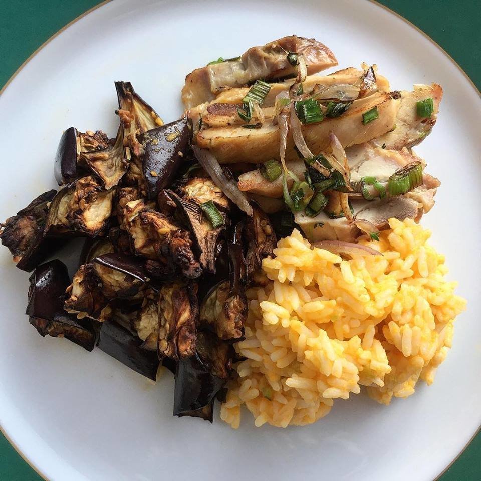 Crispy Red Onion and Herb Chicken