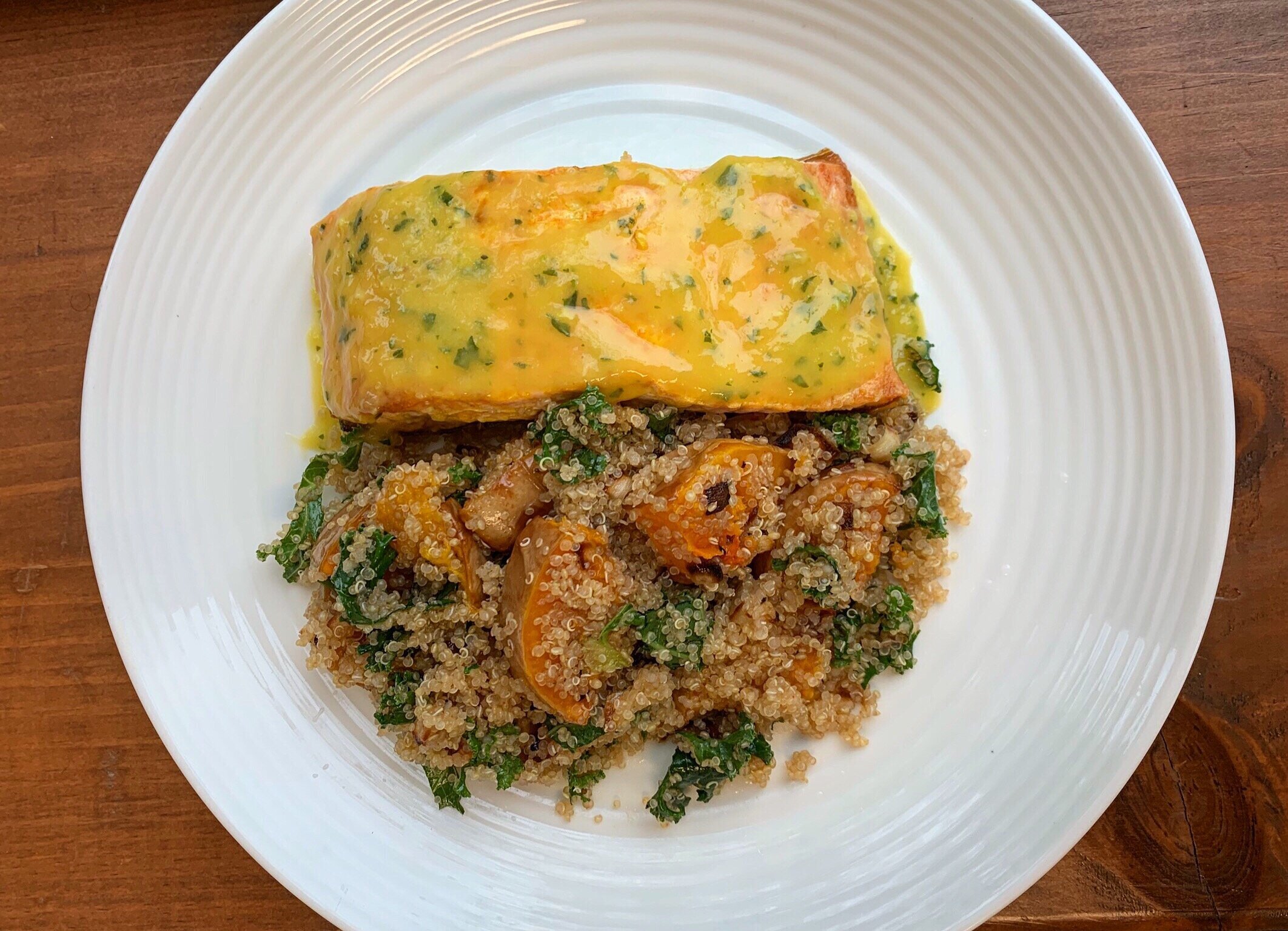 Mango-Basil Salmon
