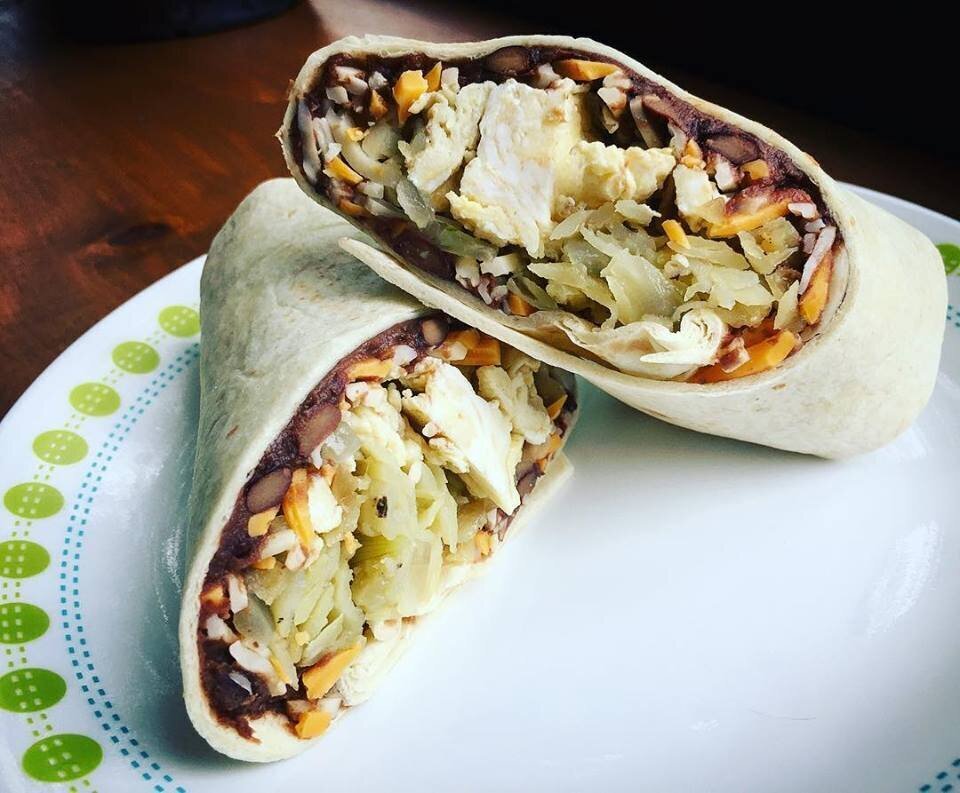 Savory Breakfast Burrito