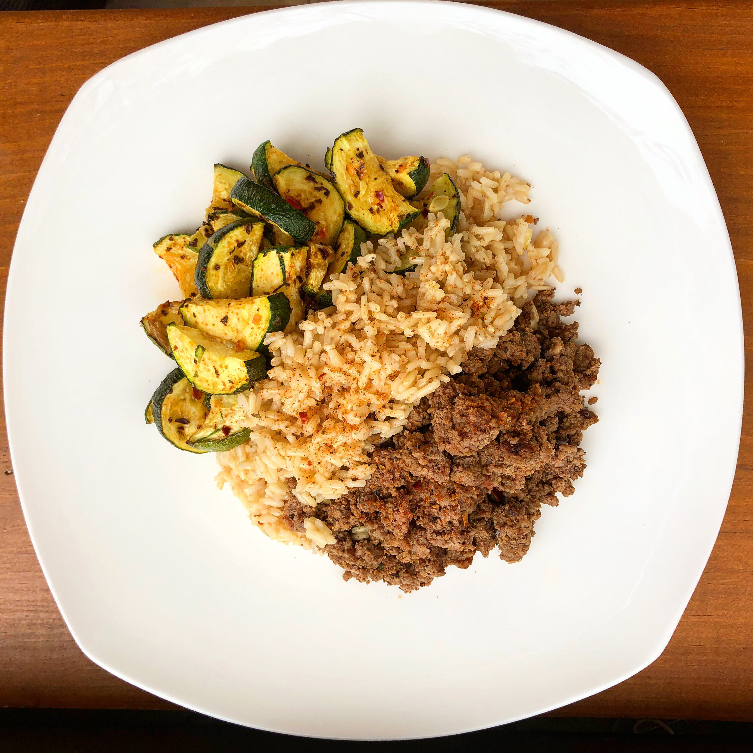 Taco Sauteed Beef & Zucchini