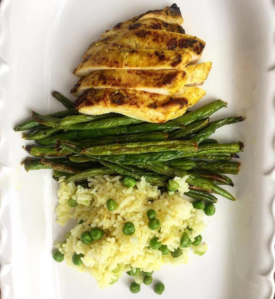Thai Curry Grilled Chicken