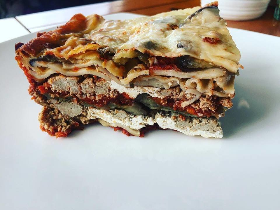 Turkey & Eggplant Lasagna