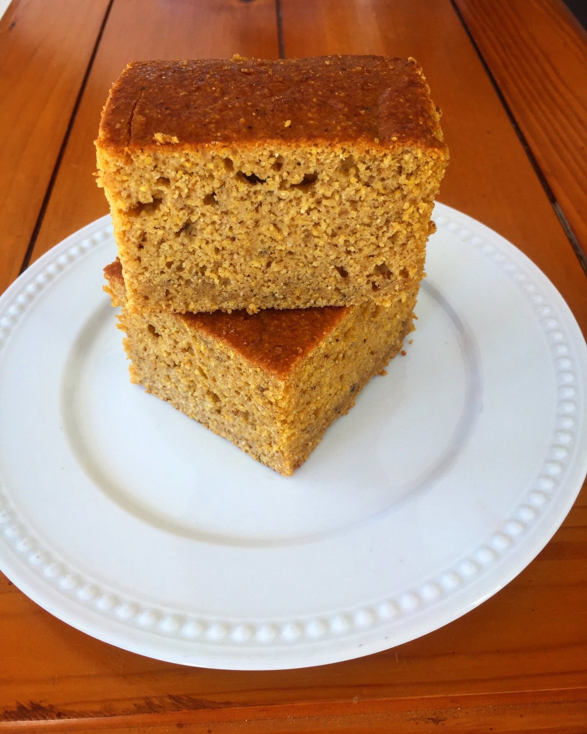 Pumpkin Protein Cornbread