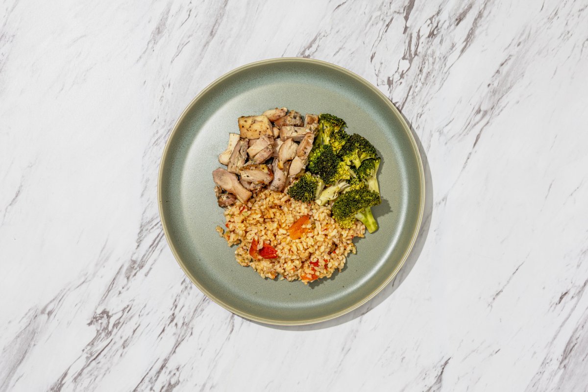 Crispy Mediterranean Garlic Chicken