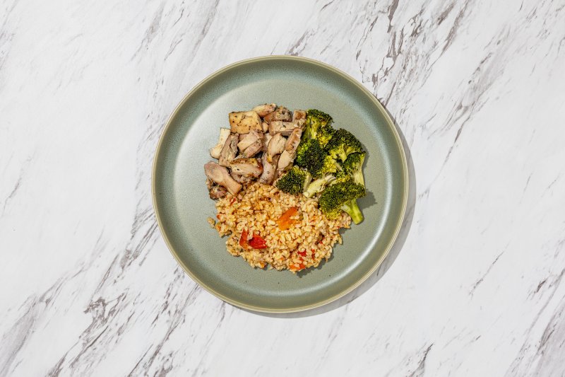 Crispy Mediterranean Garlic Chicken