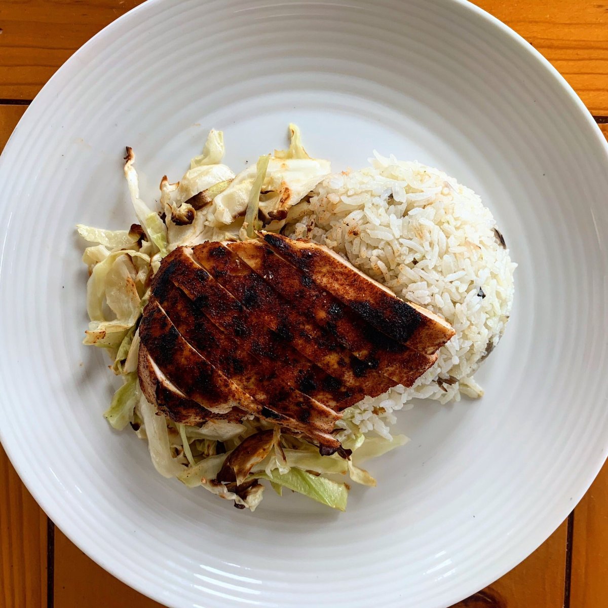 Black and Bleu Grilled Chicken