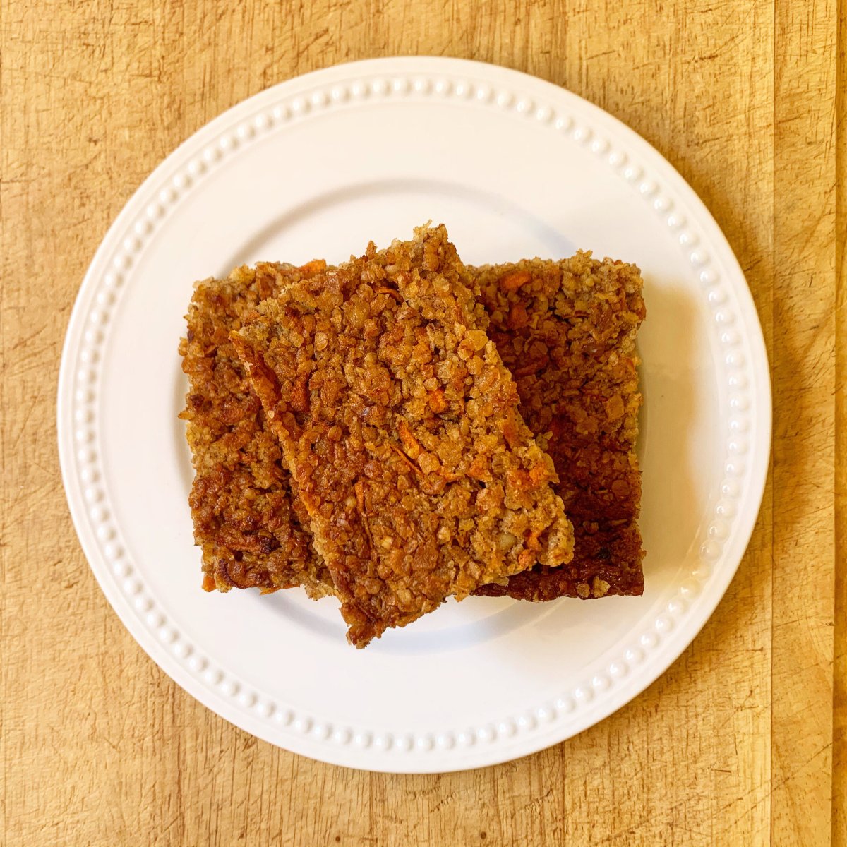 Carrot Cake Oat Square