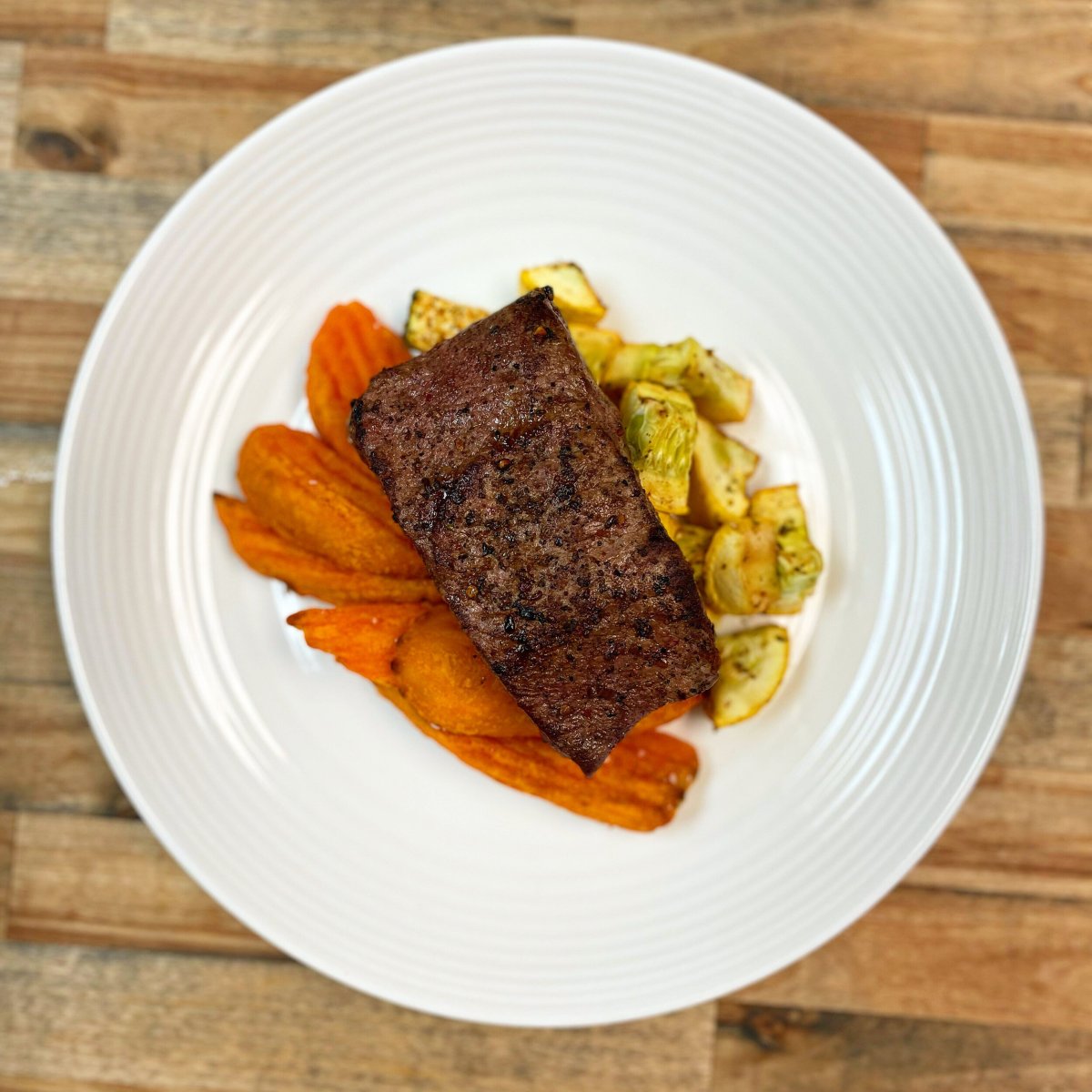 Seared Flat Iron Steak