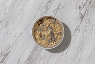 Cranberry Almond Protein Oatmeal