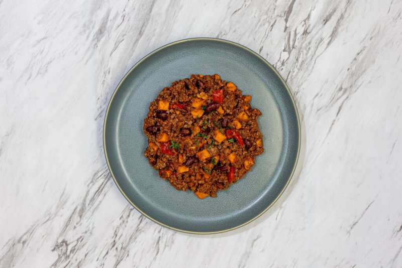 Sweet Potato and Beef Chili