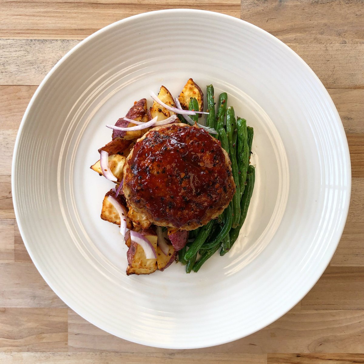 Honey-Chipotle Glazed Turkey Burger