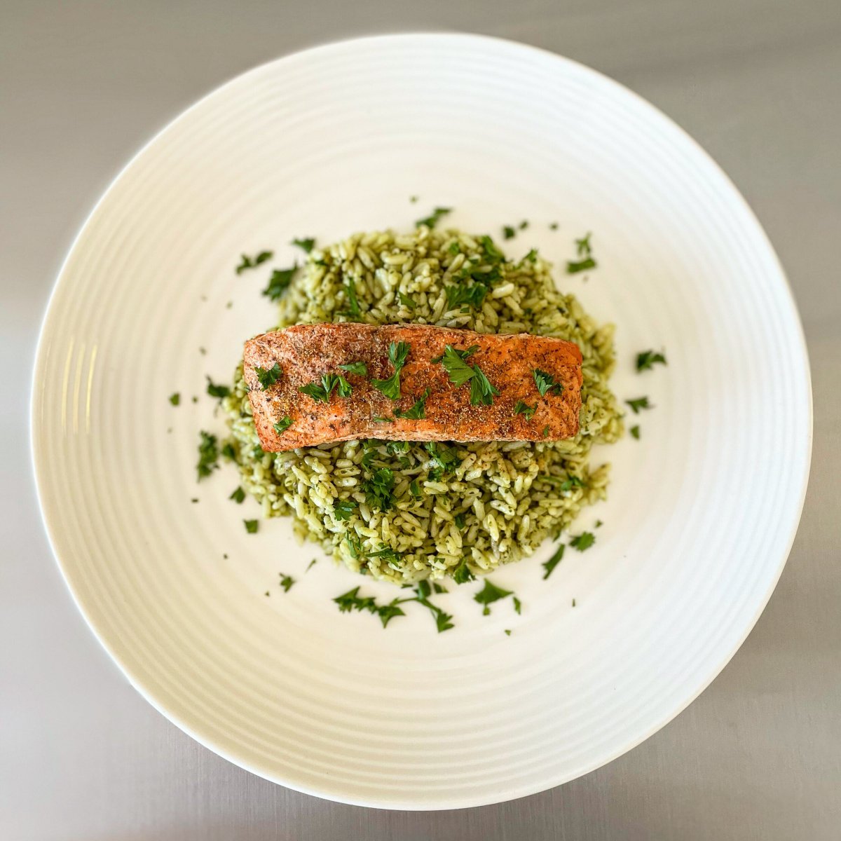 Old Bay & Lemon Salmon
