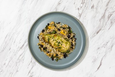 Creamy Green Herb Chicken