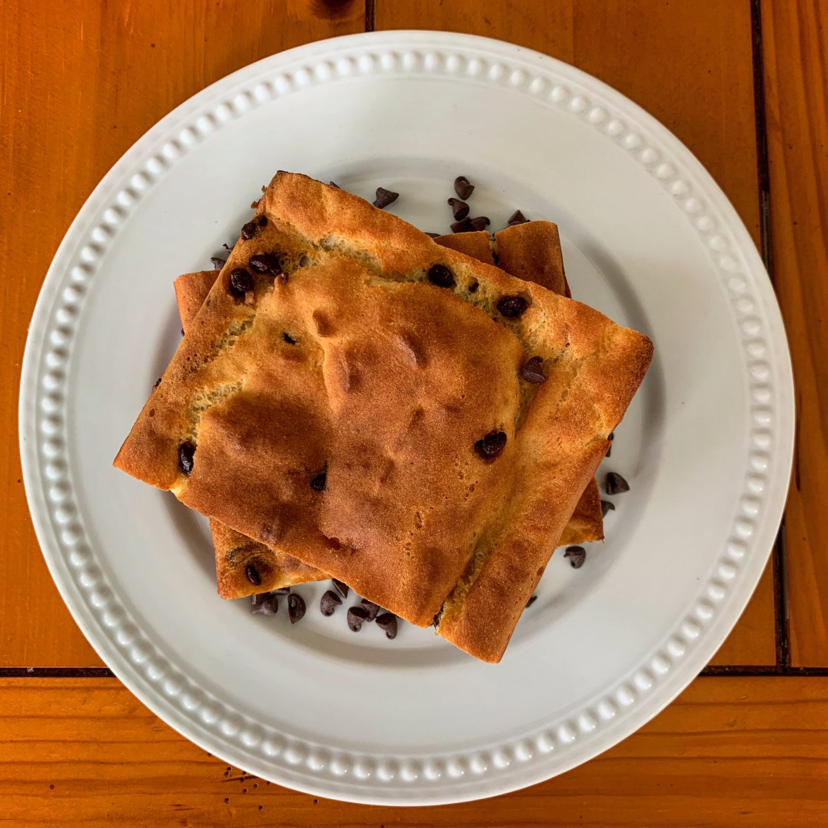 Chocolate Chip Pancake Bars