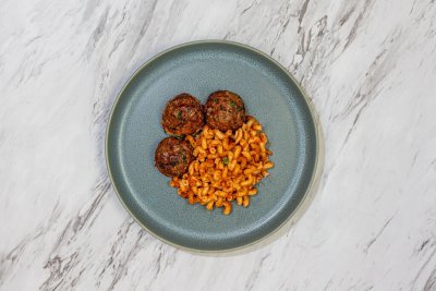 Romesco Meatballs