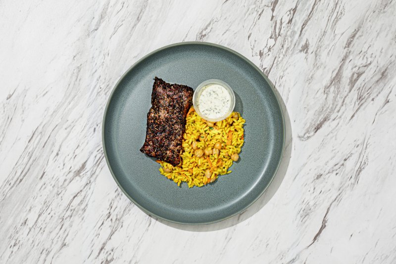 Greek Flat Iron Steak