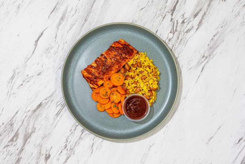 Bourbon BBQ Salmon