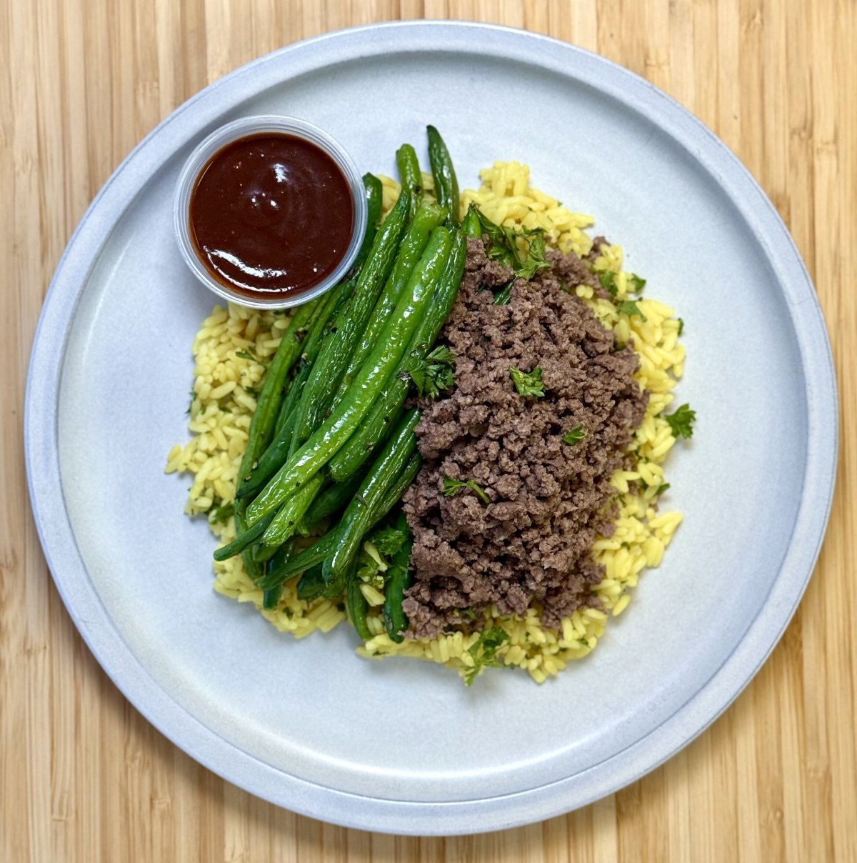 1. Beef & Italian Pepper Sauce