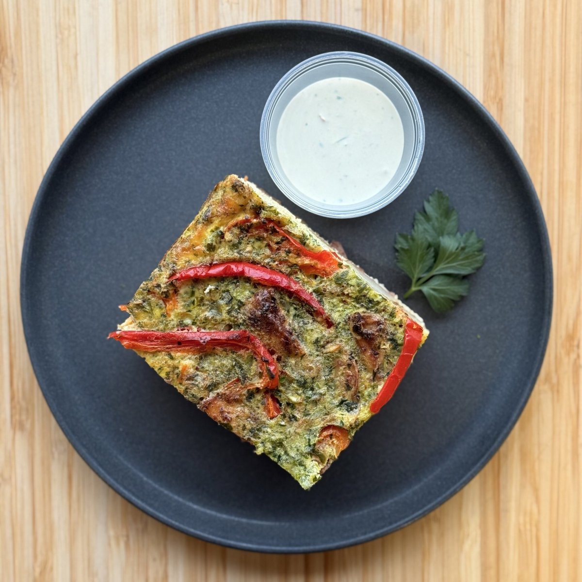Feta & Green Herb Frittata